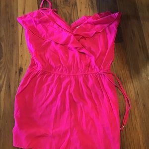 American eagle pink romper